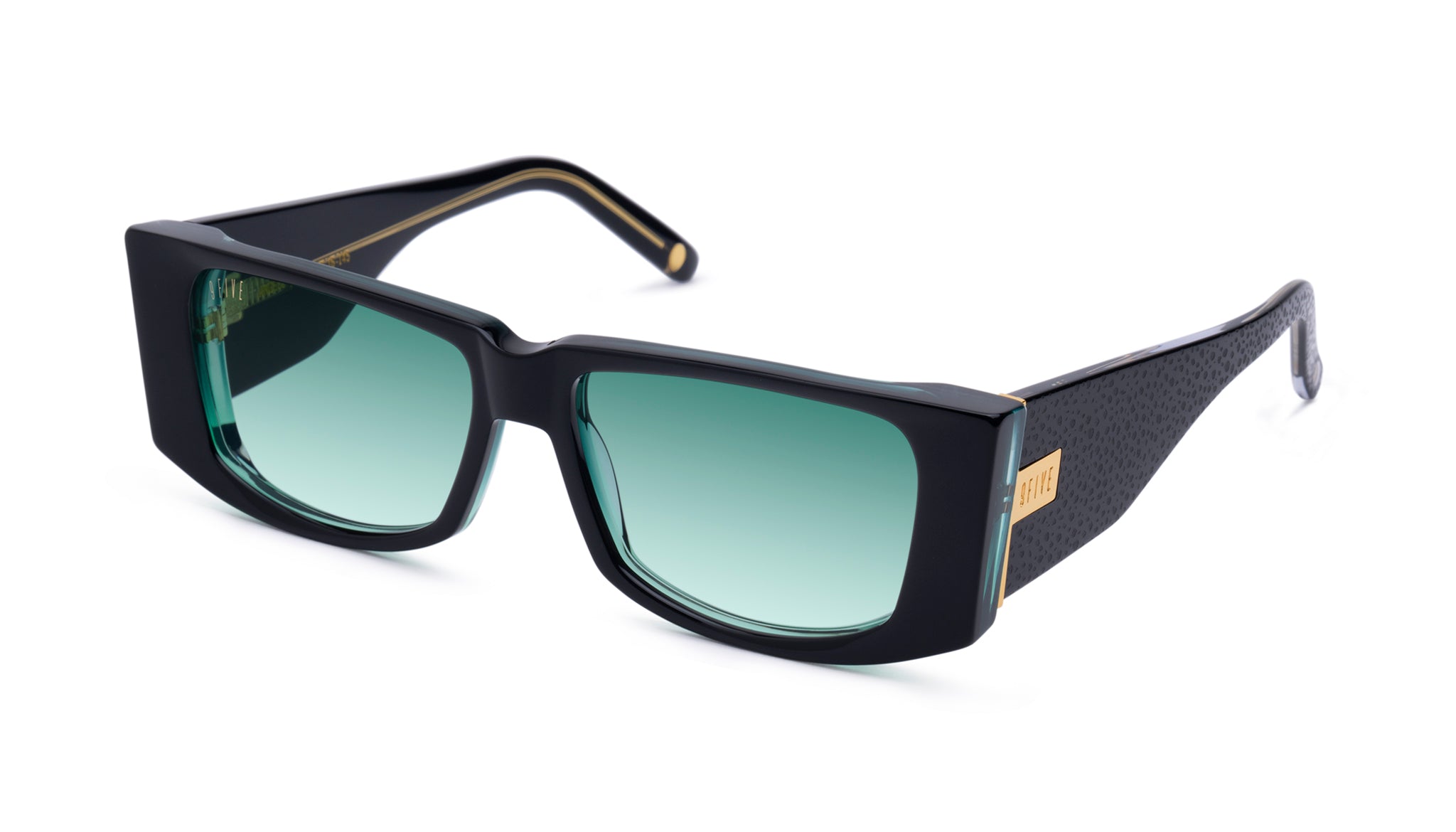 9FIVE Angelo Stingray - Teal Gradient Sunglasses
