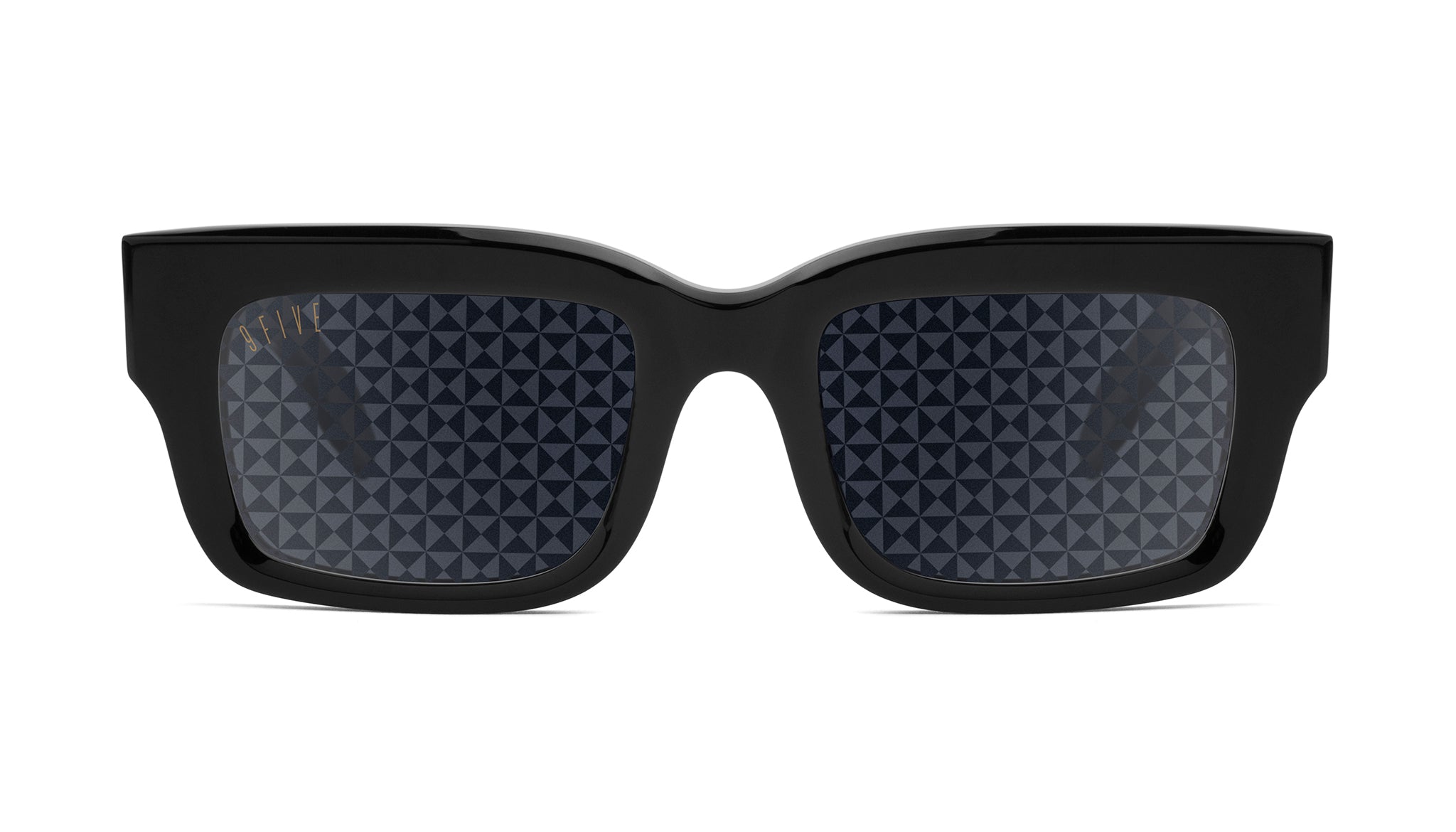 9FIVE Apex Black & 24K Gold - Flash Diamond Sunglasses – 9FIVE Eyewear