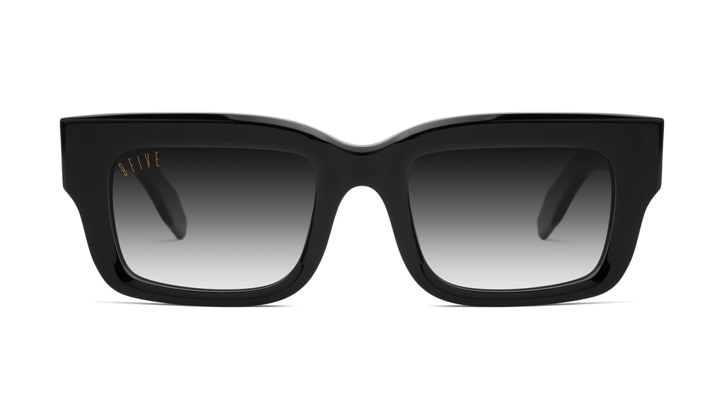 9FIVE Apex Black & 24K Gold - Gradient Sunglasses