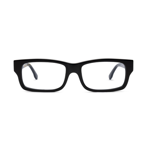 9FIVE Aura Black Clear Lens Glasses — front [g:all s:reg o:1]