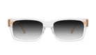 9FIVE Aura XL Crystal & 24K Gold - Gradient Sunglasses