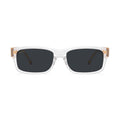 9FIVE Aura Crystal Black Sunglasses — front [g:black s:reg o:1]