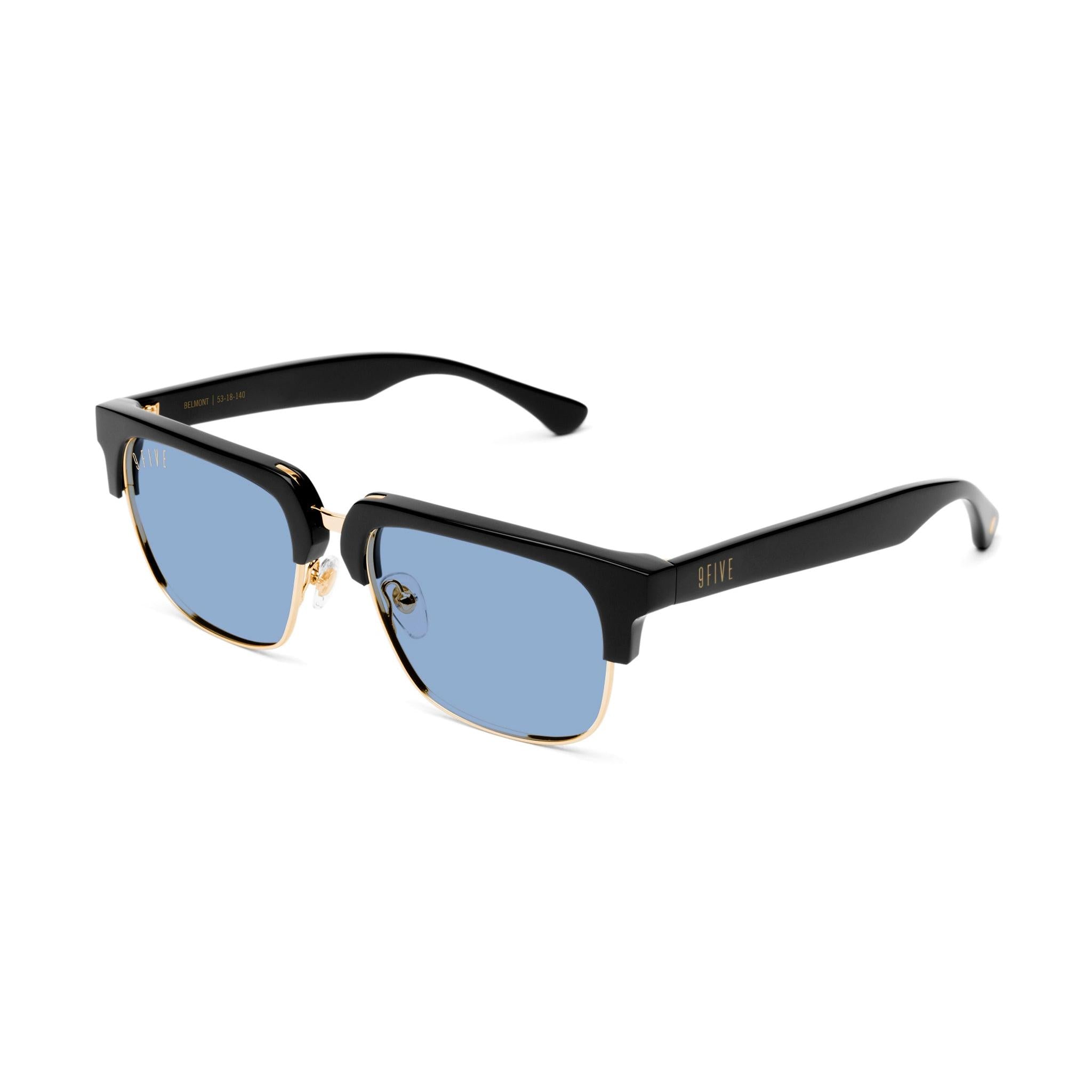 9FIVE Belmont Sky Blue Tint & 24K Gold Sunglasses — side [g:sky-blue-tint s:all o:2]