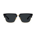 9FIVE Belmont Black & 24K Gold Sunglasses — Regular fit, front [g:black s:reg o:1]