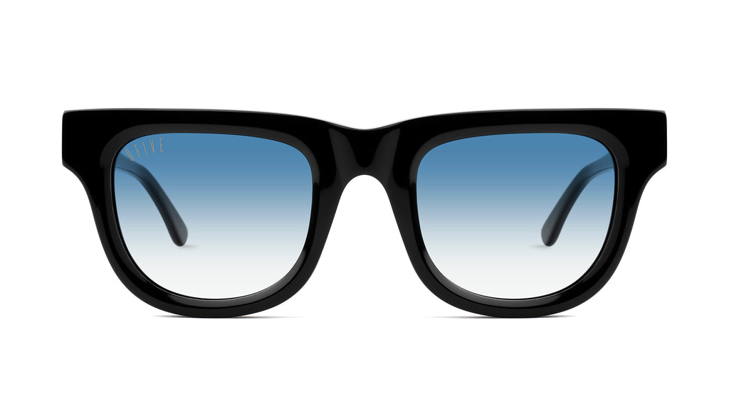 9FIVE Camino Black & 24K Gold - Blue Gradient Sunglasses