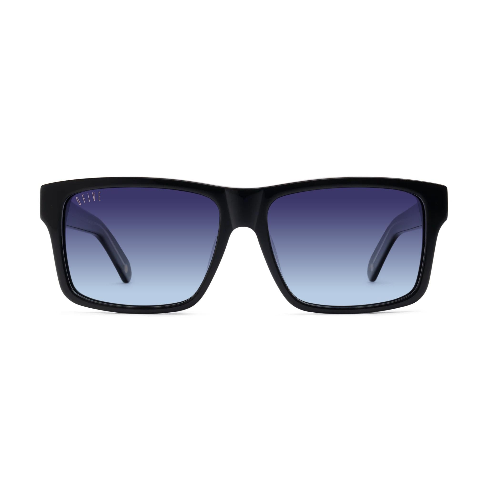 9FIVE Caps Midnight Gradient & 24K Gold Sunglasses — front [g:midnight-gradient s:all o:1]