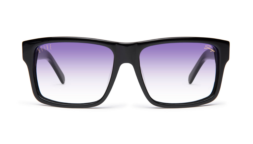 9FIVE x Swagu Caps Black - Purple Hue Sunglasses