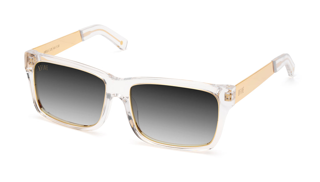 9FIVE Caps LX Crystal & 24K Gold - Gradient Sunglasses