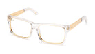 9FIVE Caps LX Crystal & 24K Gold Clear Lens Glasses