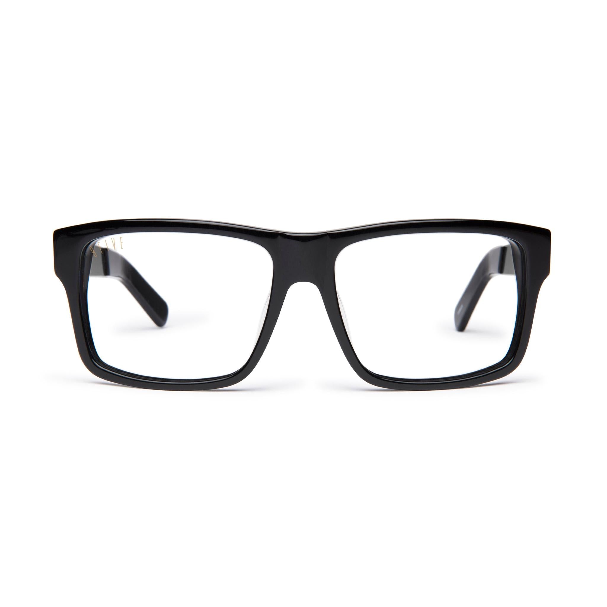 9FIVE Caps LX Blackout Clear Lens Prescription Glasses