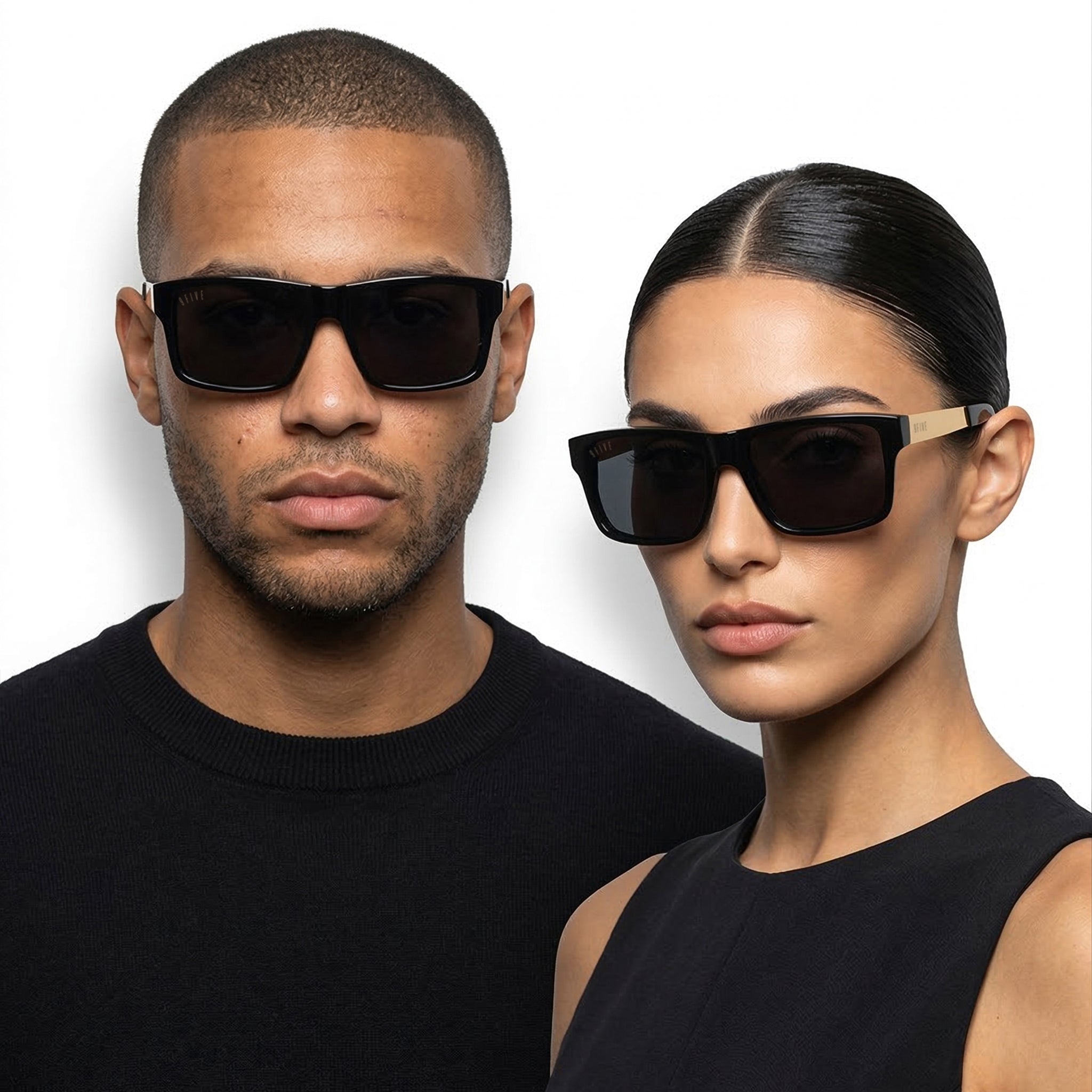 9FIVE Caps LX Black & 24k Gold Sunglasses Rx – 9FIVE Eyewear