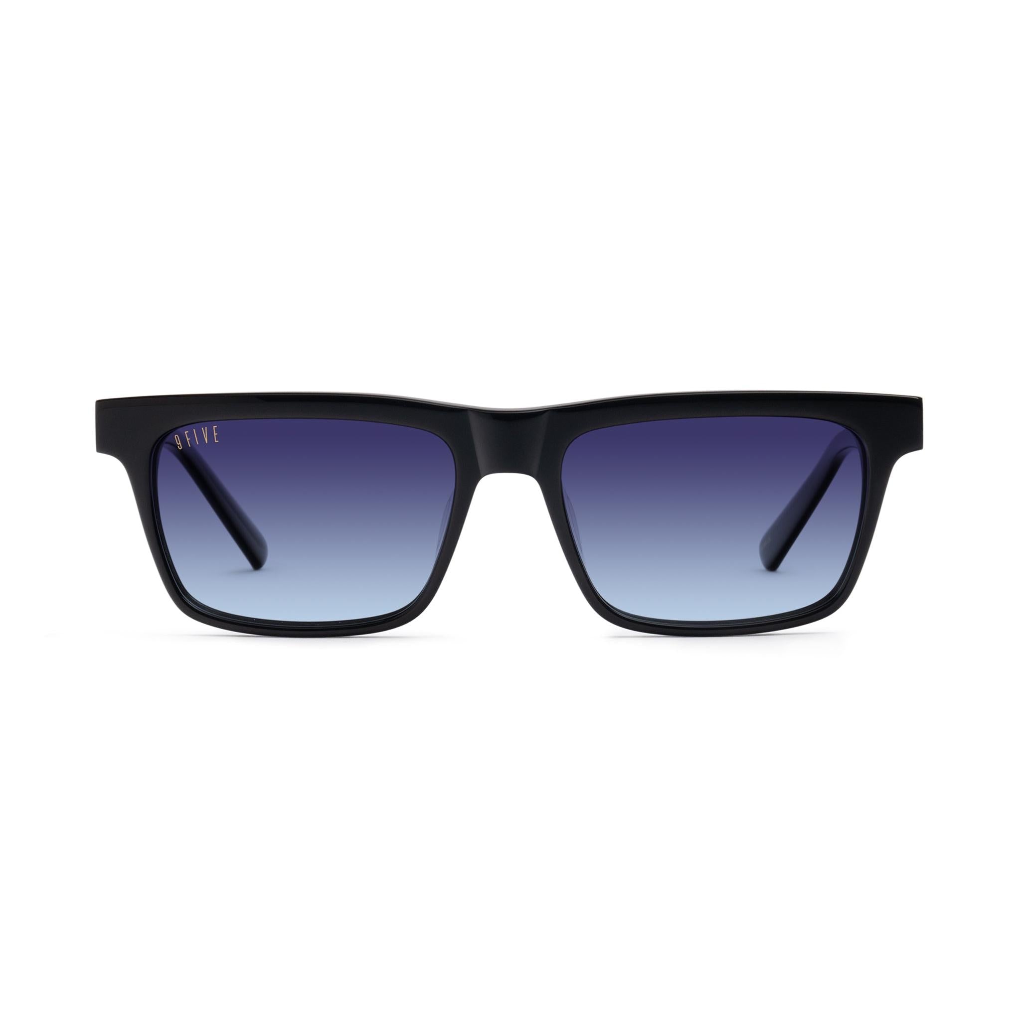 9FIVE Cove Midnight Gradient & 24K Gold Sunglasses — Regular fit, front [g:midnight-gradient s:reg o:1]
