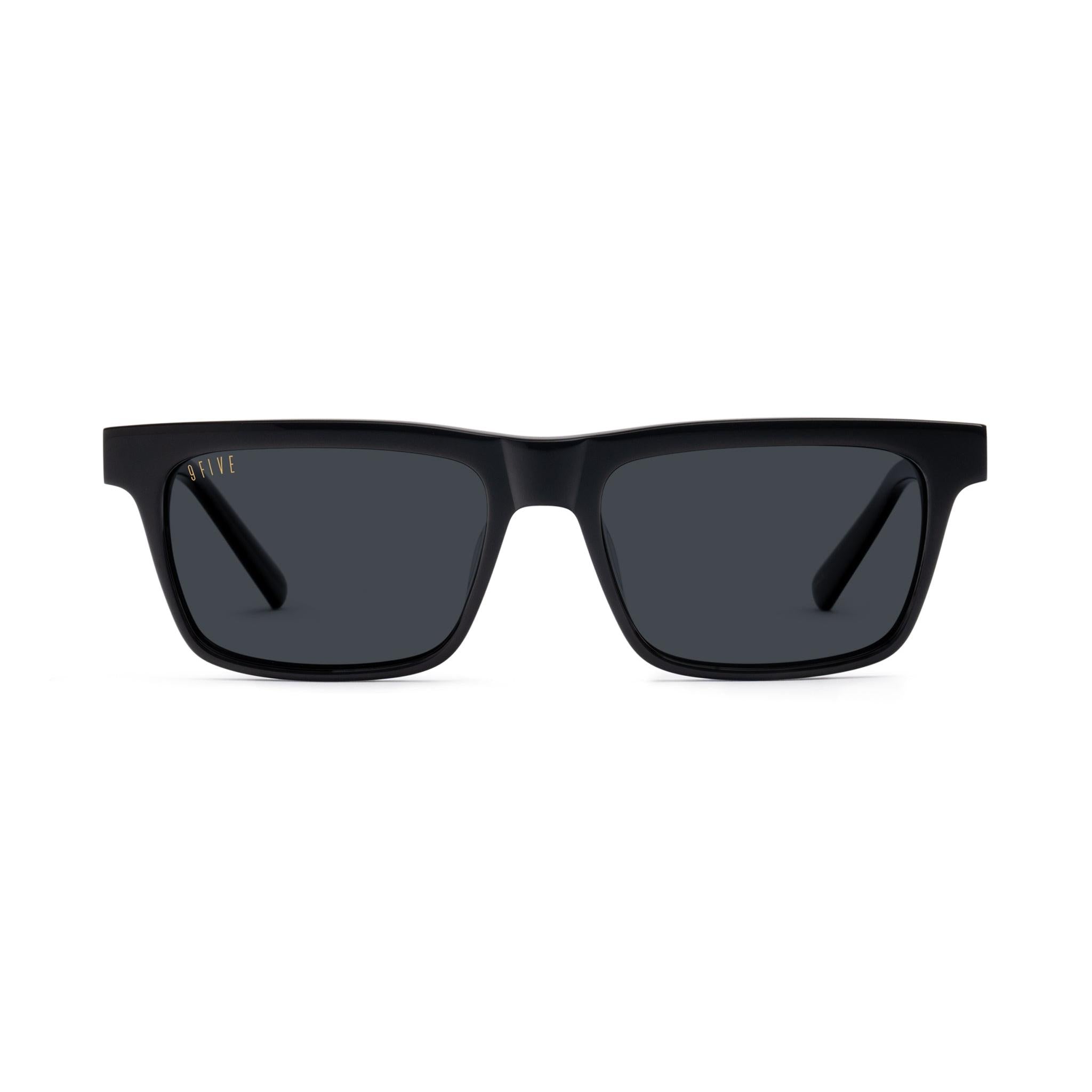 9FIVE Cove Black & 24K Gold Sunglasses