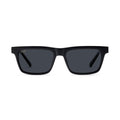 9FIVE Cove Black & 24K Gold Sunglasses — Regular fit, front [g:black s:reg o:1]