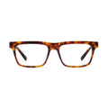 9FIVE Cove Tortoise Clear Lens Glasses — front [g:all s:reg o:1]