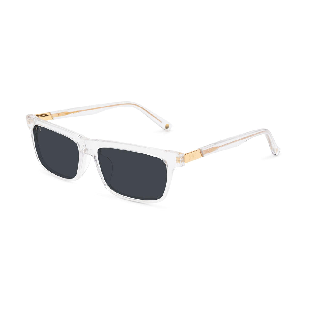 9FIVE Cove Crystal Black Sunglasses — XL side [g:black s:xl o:2]