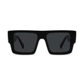 9FIVE Diego Black & 24K Gold Sunglasses — Regular fit, front [g:black s:reg o:1]