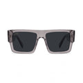 Transparent smoke grey sunglasses on a white background
[g:black s:all o:1]