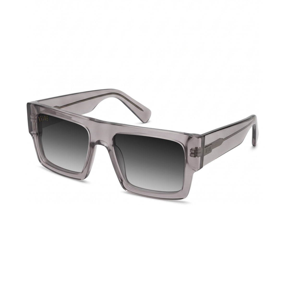 Transparent smoke grey gradient sunglasses on a white background
[g:black-gradient s:all o:2]