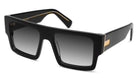 Diego XL Black & 24K Gold - Gradient Sunglasses
