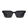 9FIVE EM4 Black & 24K Gold Sunglasses — XL fit, front [g:black s:xl o:1]