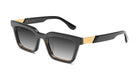 9FIVE EM4 XL Black & 24K Gold - Gradient Sunglasses