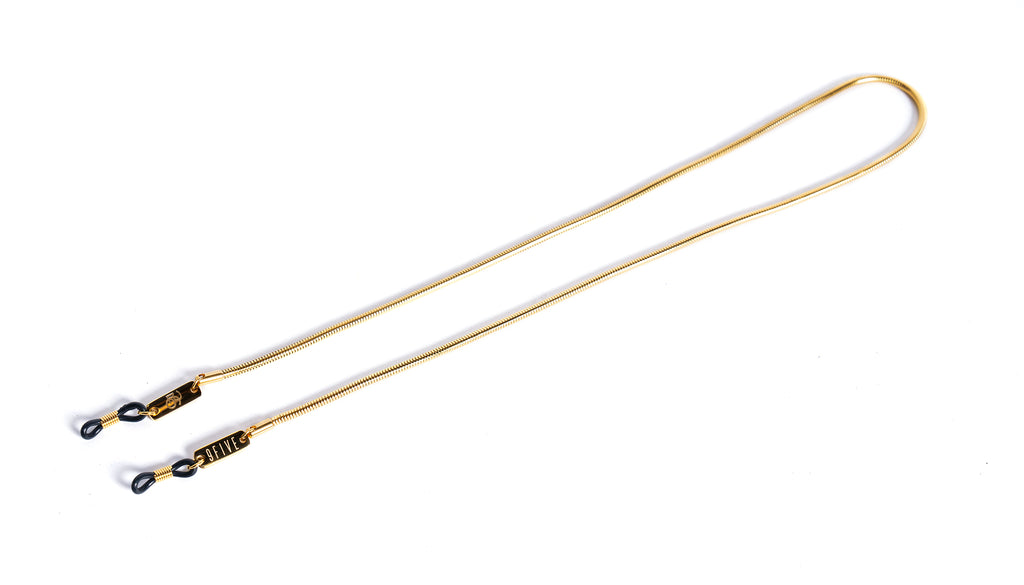 9FIVE 24k Gold Eyewear Lanyard Eyewear Chain