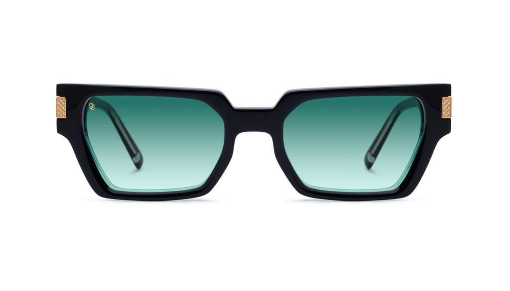 9FIVE Locks Stingray - Teal Gradient Sunglasses