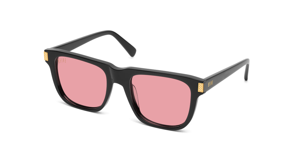 9FIVE Ocean Black & 24K Gold - Rose Sunglasses