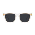 9FIVE Ocean Crystal & 24K Gold Black Sunglasses — front [g:black s:all o:1]