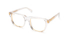 9FIVE Ocean Crystal & 24K Gold Clear Lens Glasses Rx