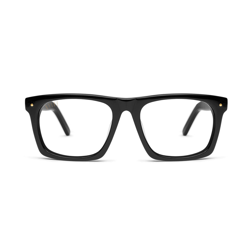 9FIVE One Black Clear Lens Glasses
