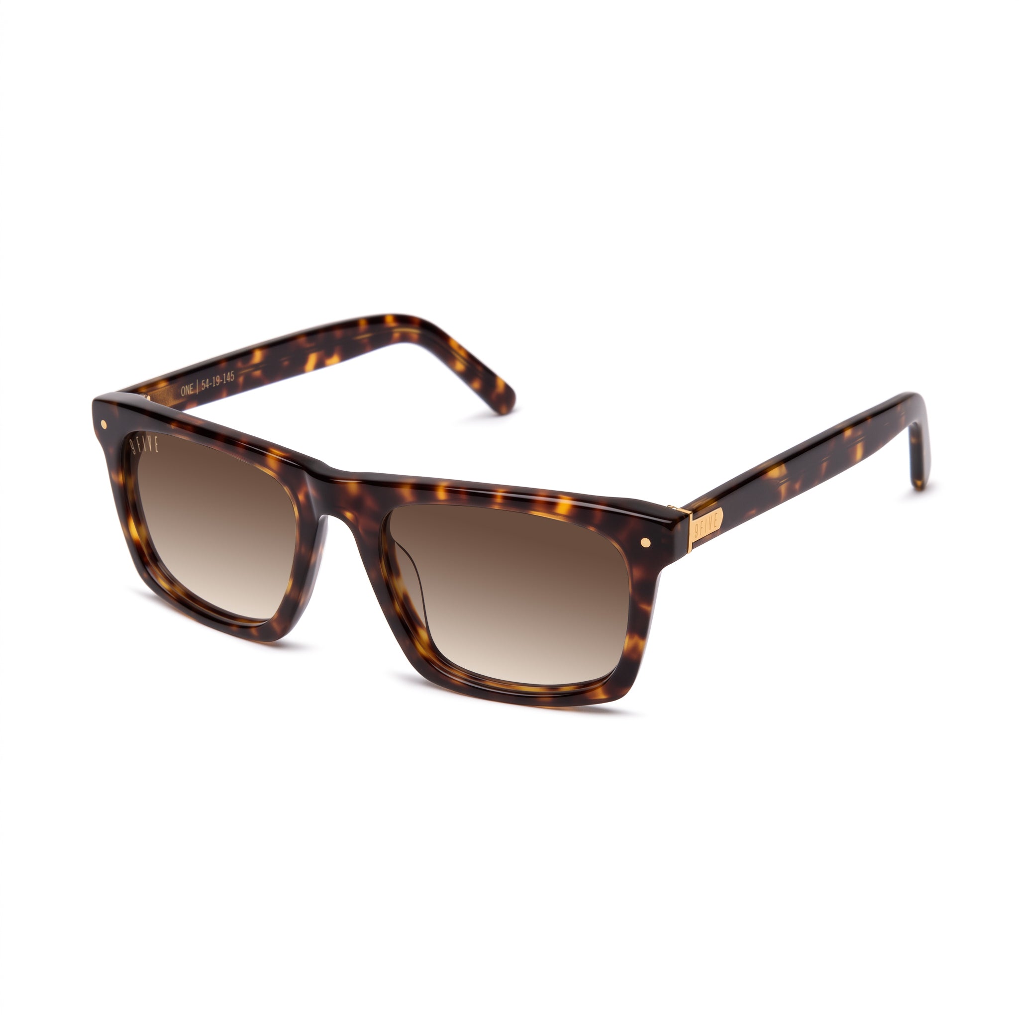 Tortoiseshell sunglasses with gradient lenses [g:gradient s:all o:2]