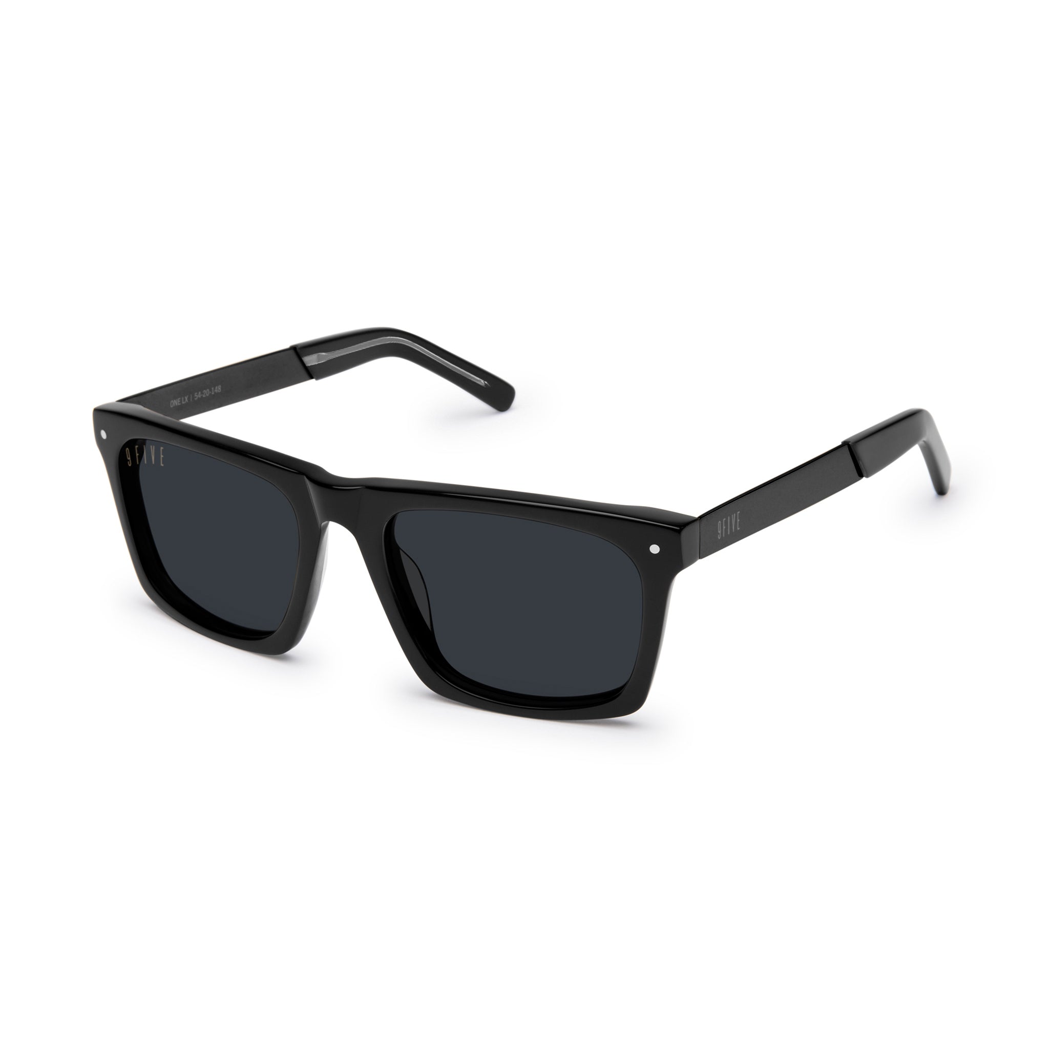 9FIVE One LX Blackout Black Sunglasses — side [g:black s:all o:2]