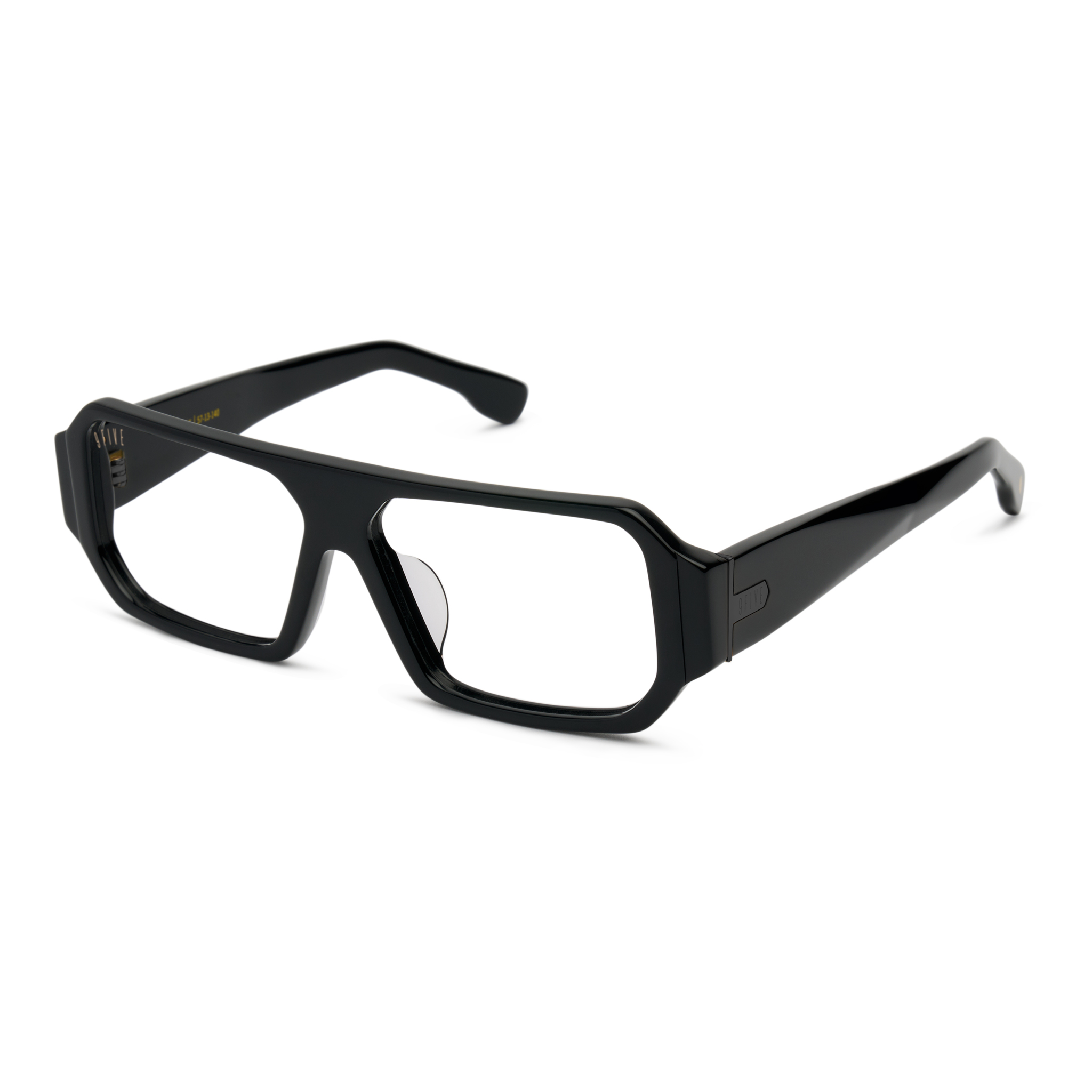 9FIVE Proof Blackout Clear Lens Glasses