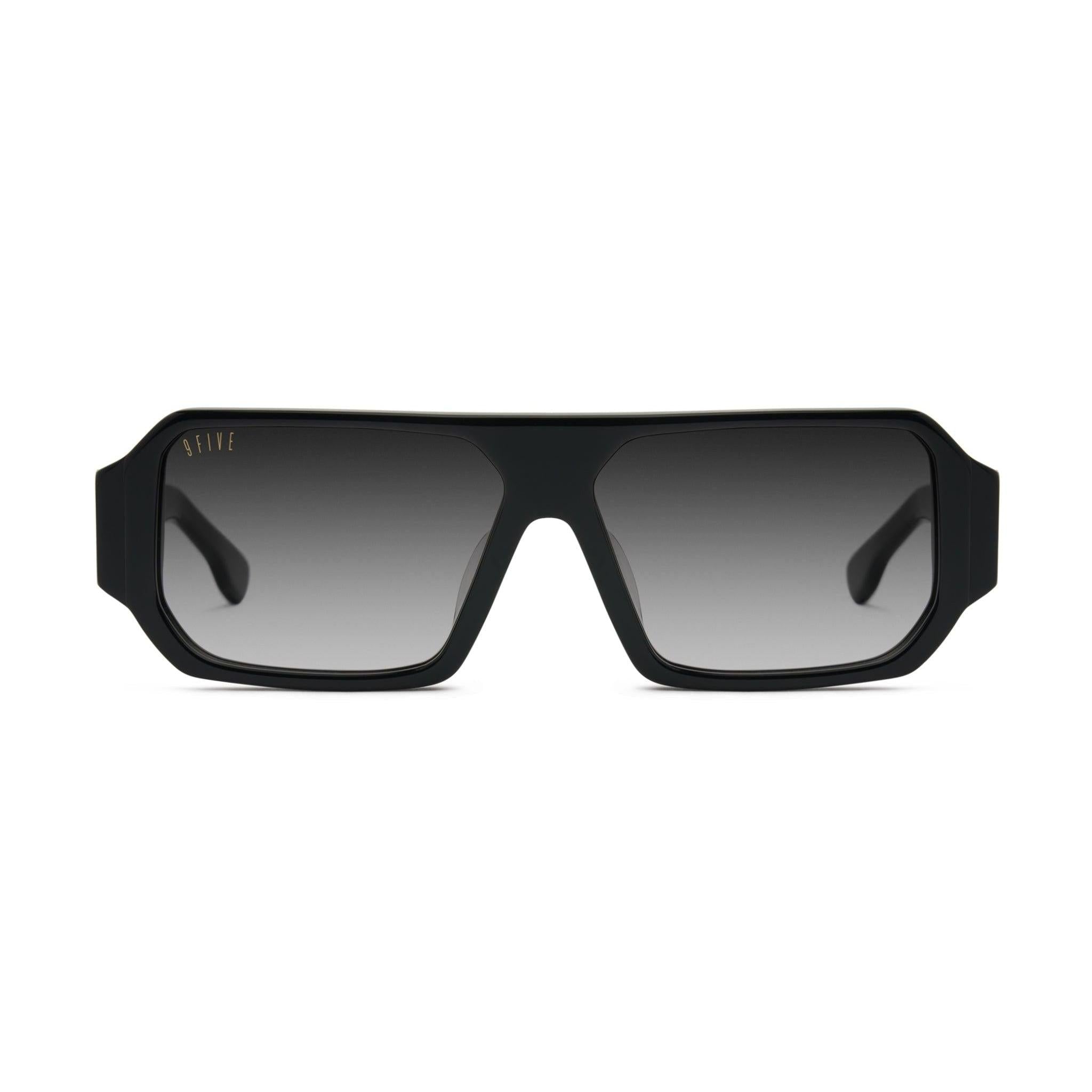 9FIVE Proof Blackout Black Gradient Sunglasses — front [g:black-gradient s:all o:1]