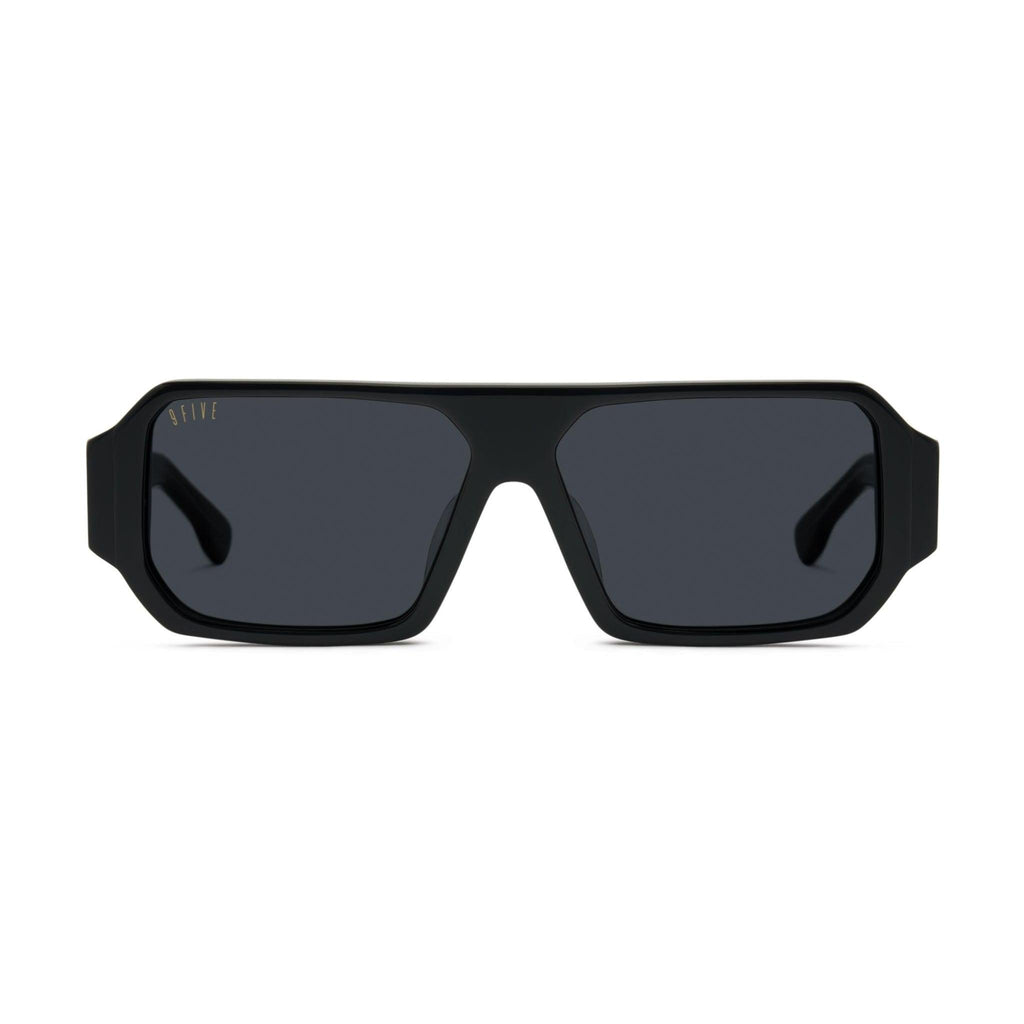 9FIVE Proof Black & 24K Gold Sunglasses — front [g:black s:all o:1]