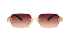 9FIVE Purity Black & 24K Gold - Sienna Gradient Sunglasses