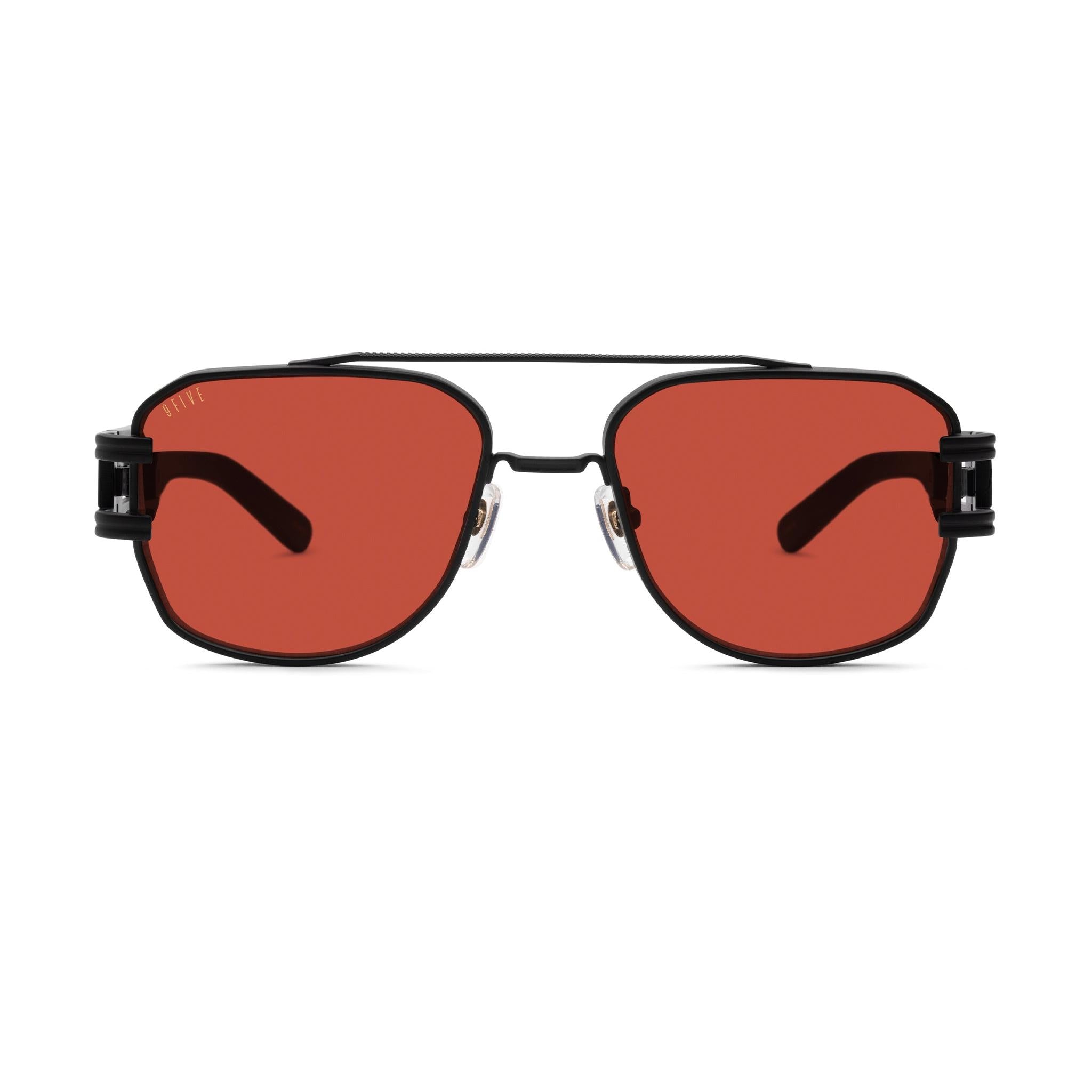 9FIVE Royals Matte Blackout Sunglasses