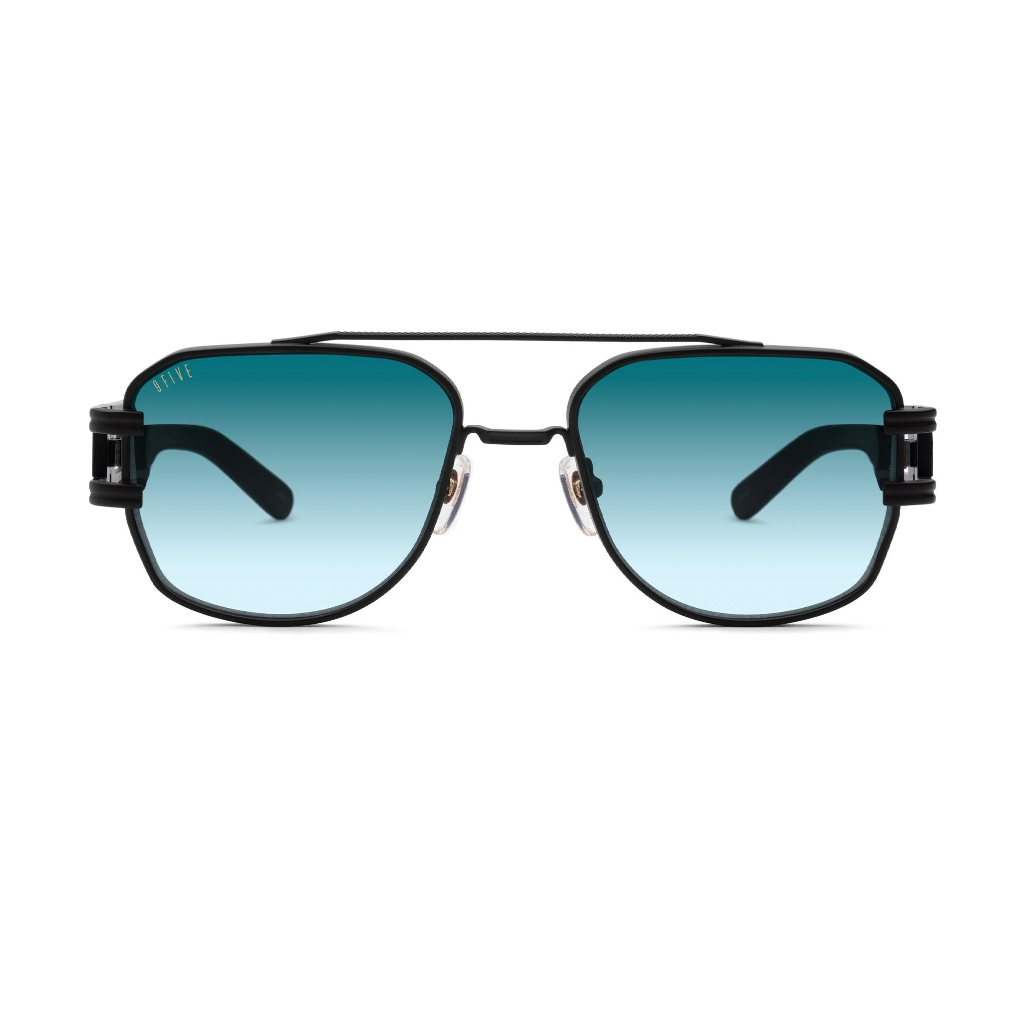 9FIVE Royals Matte Blackout Sunglasses