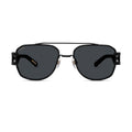 9FIVE Royals Matte Blackout Black Sunglasses — front [g:black s:reg o:1]