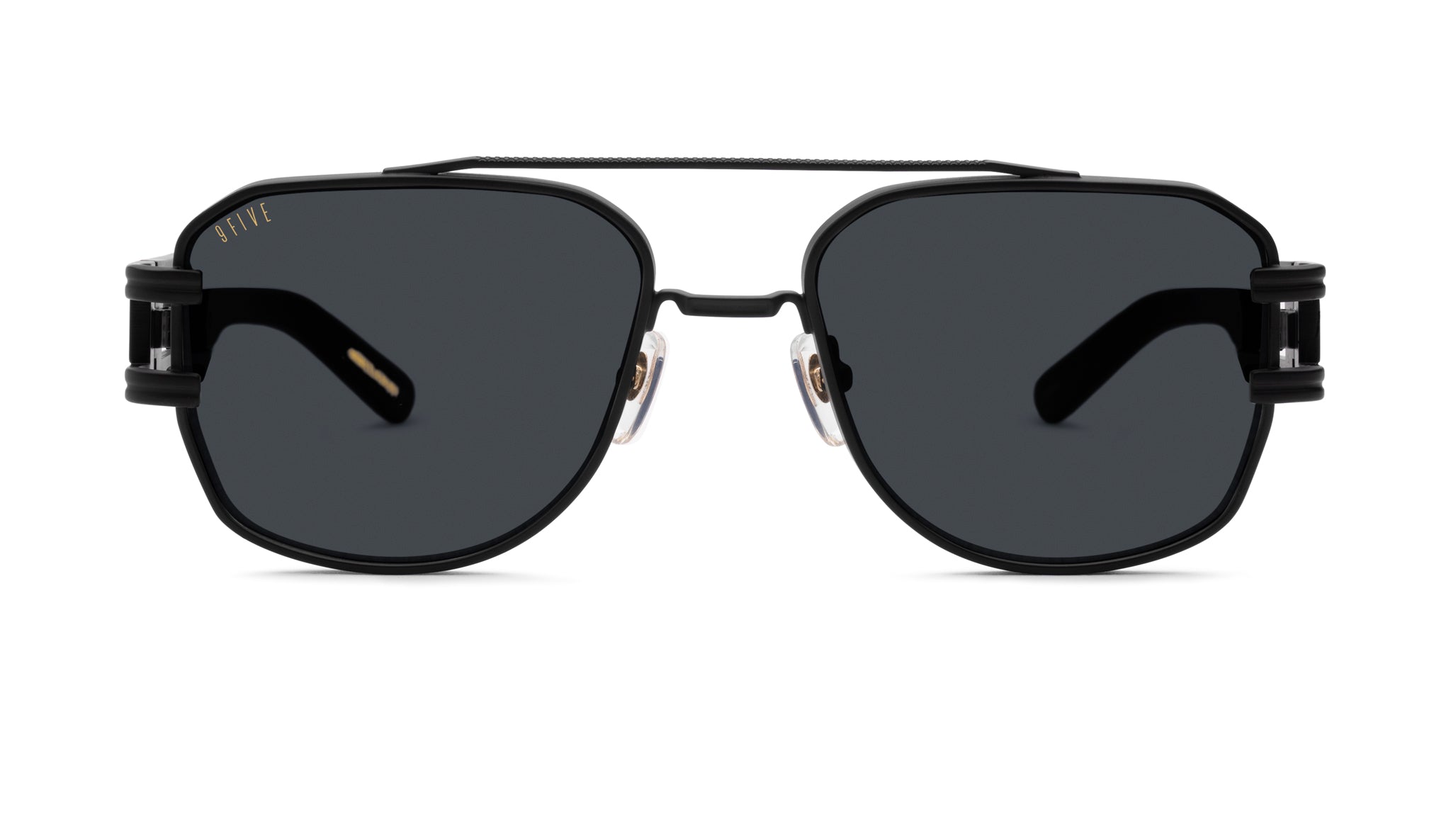 9FIVE Royals Matte Blackout Sunglasses
