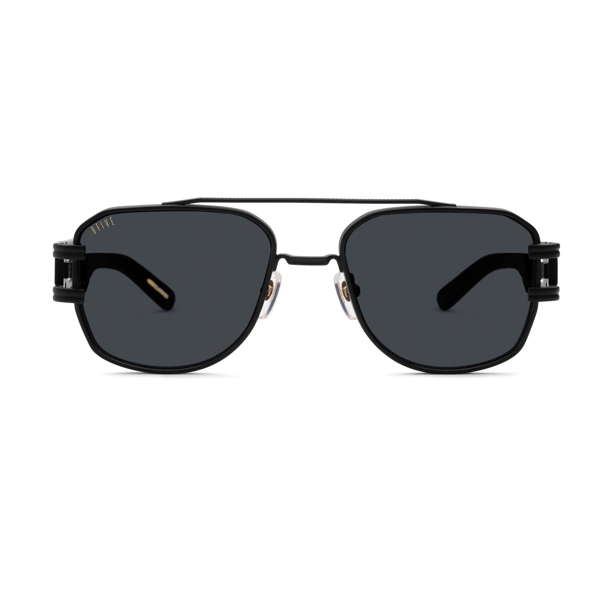 9FIVE Royals Matte Blackout Sunglasses