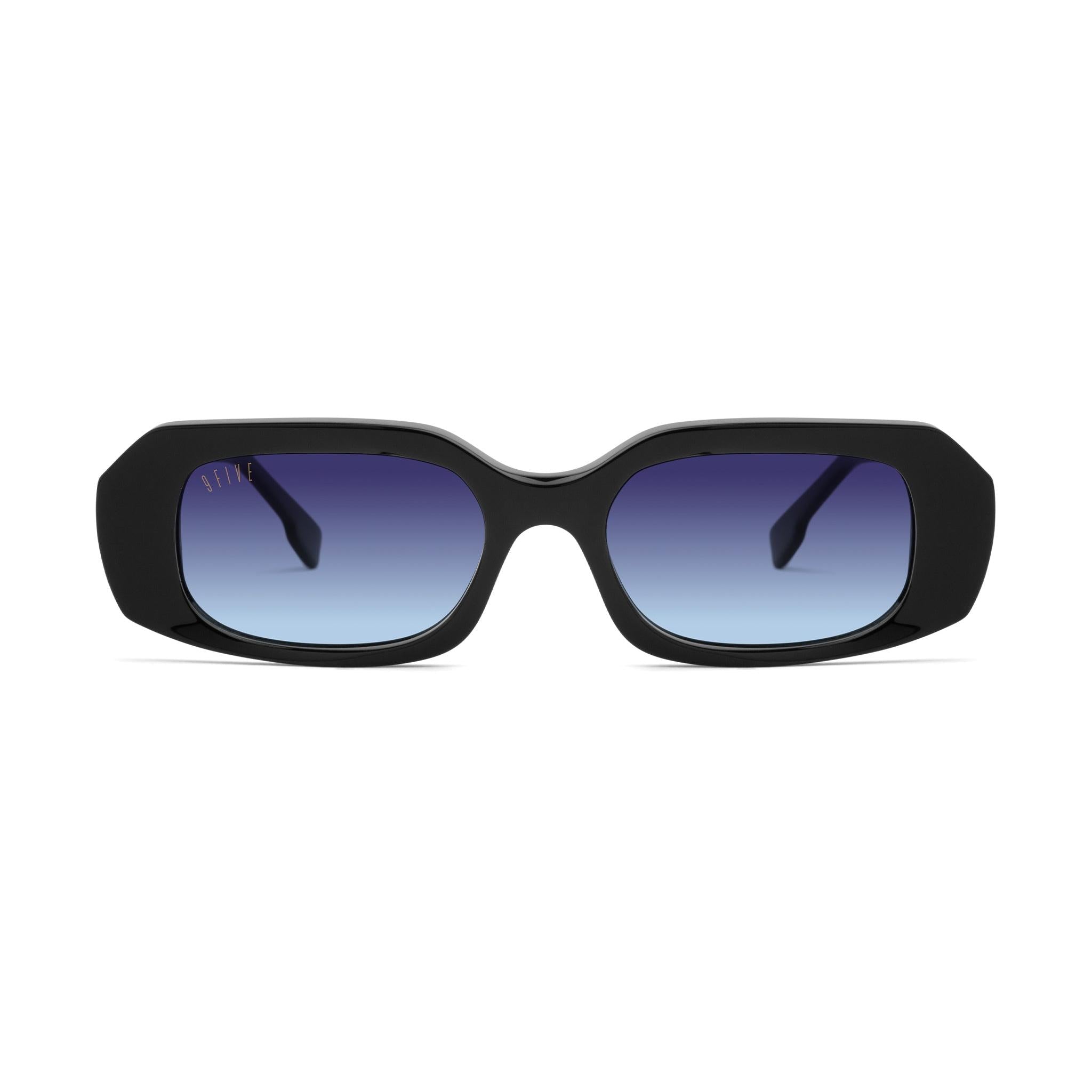 9FIVE Soma Midnight Gradient & 24K Gold Sunglasses — front [g:midnight-gradient s:all o:1]