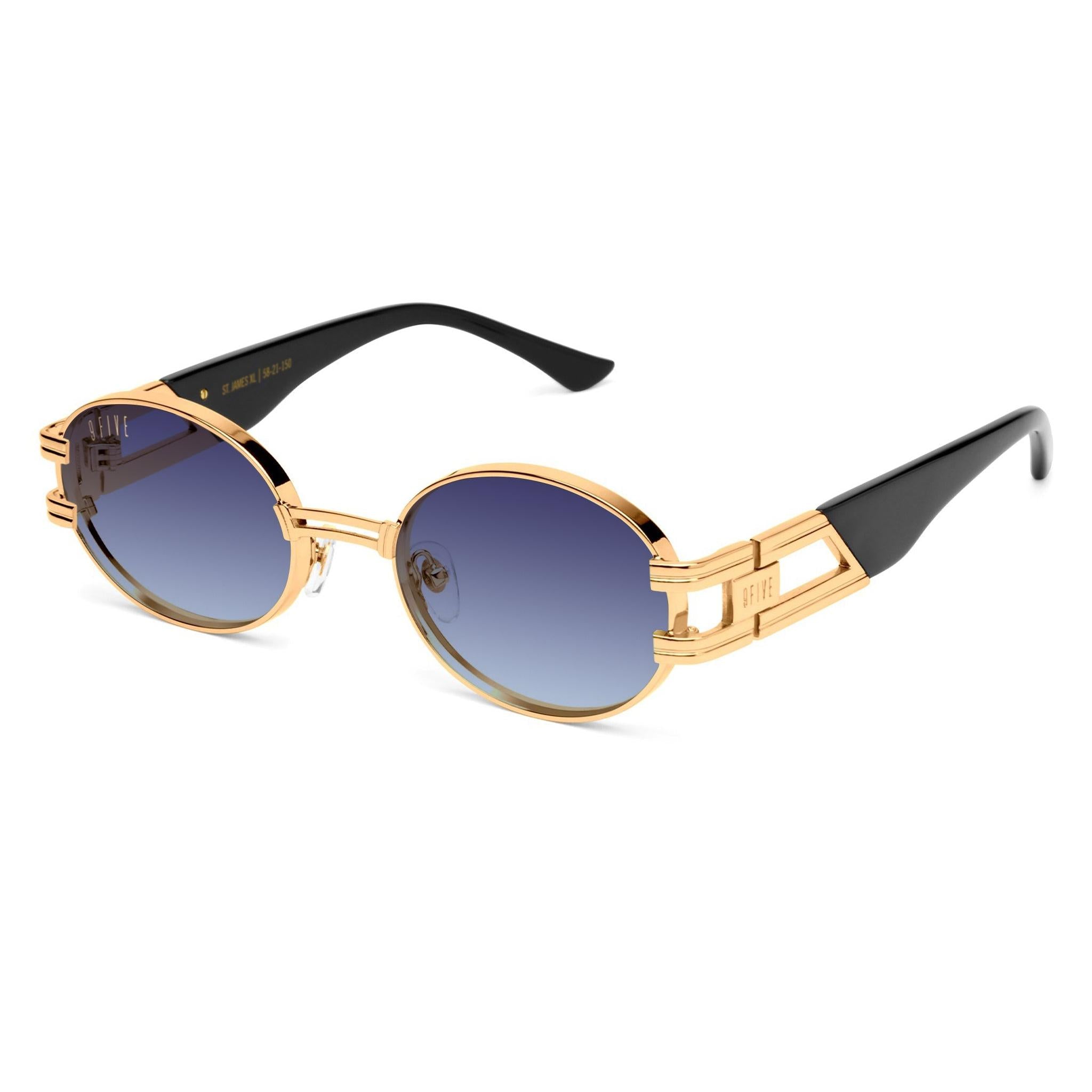 9FIVE St. James Midnight Gradient XL Sunglasses — side [g:midnight-gradient s:xl o:2]