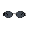 9FIVE St. James Matte Blackout Sunglasses — front [g:black s:reg o:1]