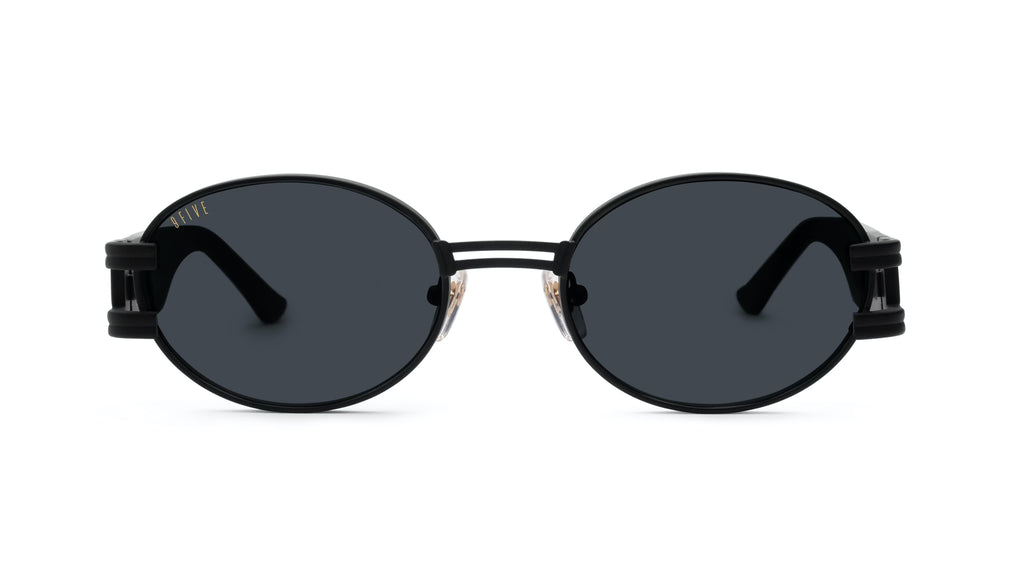 9FIVE St. James Matte Blackout Sunglasses