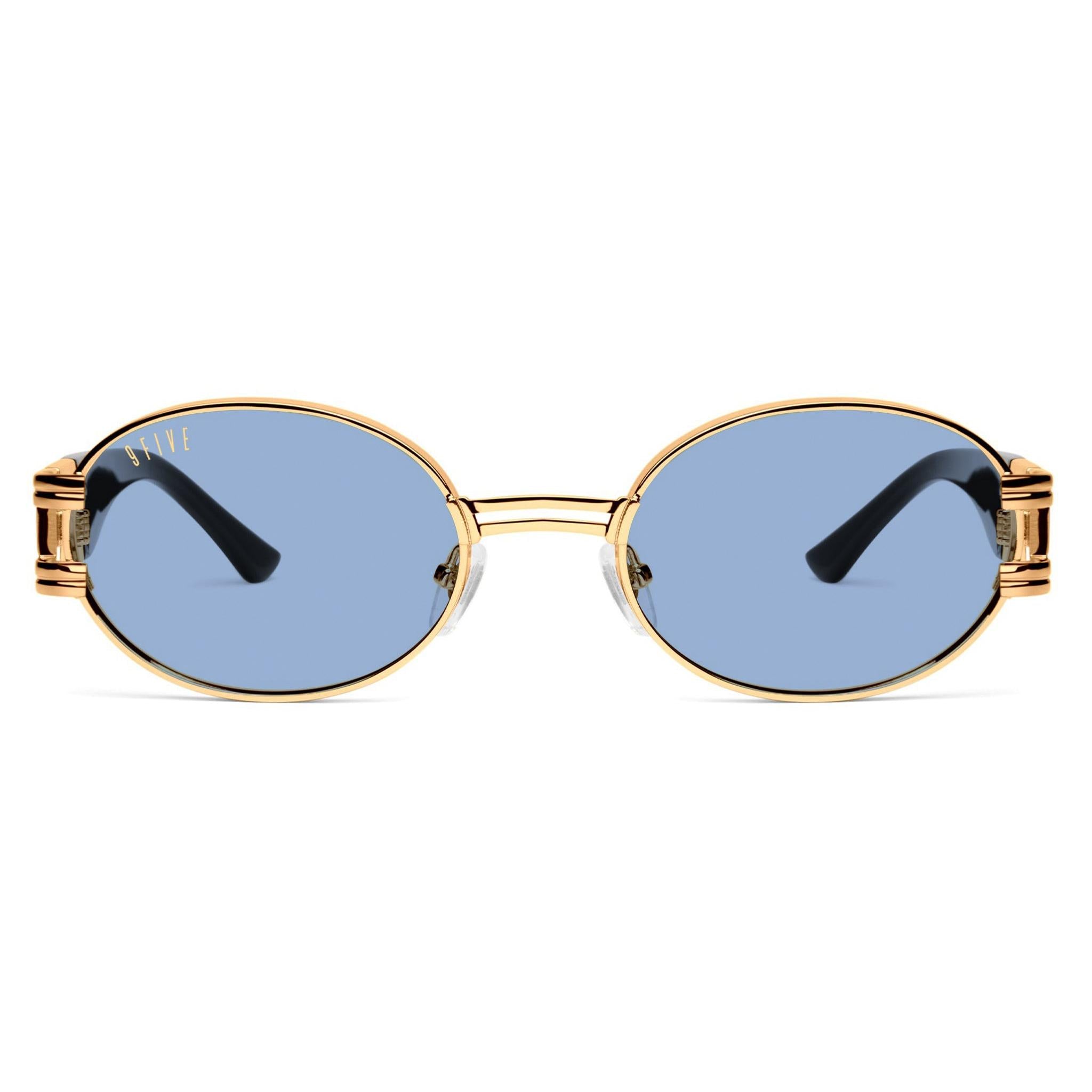 9FIVE St. James Sky Blue XL Sunglasses — front [g:sky-blue s:xl o:1]