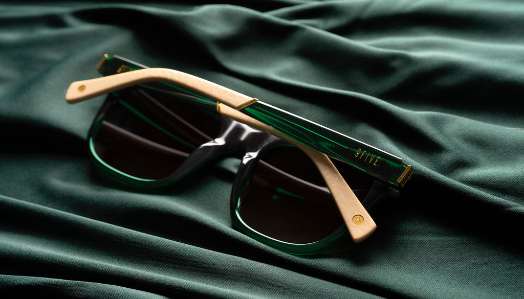 9FIVE Ocean Tundra Green - Sepia Gradient Sunglasses