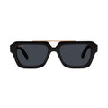 9FIVE Valley Black & 24K Gold Sunglasses — front [g:black s:all o:1]
